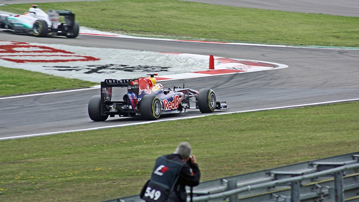 formule 1 race circuit