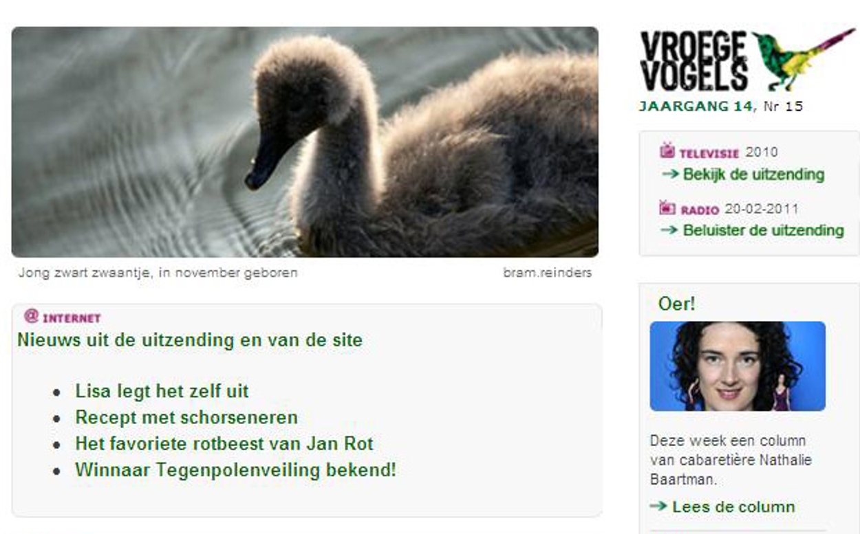 Maak Kans Om Een Vroege Vogels Radio Uitzending Bij Te Wonen! - Vroege ...